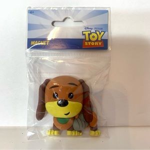 NWT. Disney Slinky Magnet Pixar Toy Story Slinky Dog 3D Foam Magnet.